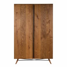 Roxy Double Warbrobe Rustic Oak Roxy Double Warbrobe Rustic Oak