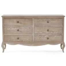 Camille Chest of Drawers Limed Oak (Multiple Sizes) Camille Chest of Drawers Limed Oak (Multiple Sizes)