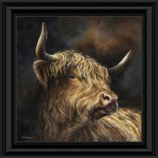 Strong Will 86cm x 86cm Picture By Dina Perejogina Black Frame Strong Will 86cm x 86cm Picture By Dina Perejogina Black Frame