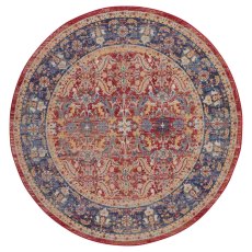 Ankara Global 02 Rug Red (Multiple Sizes)