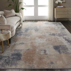 Rustic Textures 02 Rug Beige & Grey (Multiple Sizes)