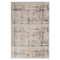 Rustic Textures 06 Rug Ivory & Blue (Multiple Sizes)