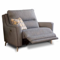 Portland Electric Reclining Armchair With USB Port Fabric A Portland Electric Reclining Armchair With USB Port Fabric A