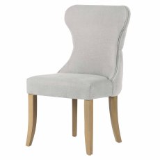 Guia Button Back Dining Chair Fabric (Multiple Colours) Guia Button Back Dining Chair Fabric (Multiple Colours)