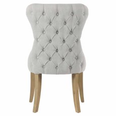 Guia Button Back Dining Chair Fabric (Multiple Colours)