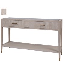 Charleston 2 Drawer Console Table Light Wood Charleston 2 Drawer Console Table Light Wood