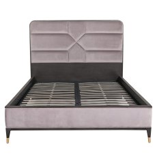 Darcy Bedstead With Fabric Headboard (Multiple Sizes & Colours)