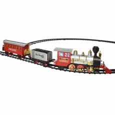 LED Train Red & Silver With Warm White Lights 27.6cm LED Train Red & Silver With Warm White Lights 27.6cm