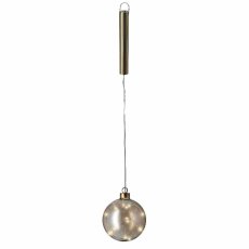 Micro Amber Ball 10cm Warm White