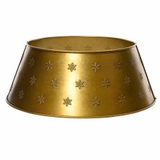 Iron Tree Ring With Snowflakes Antique Gold (Multiple Sizes) Iron Tree Ring With Snowflakes Antique Gold (Multiple Sizes)