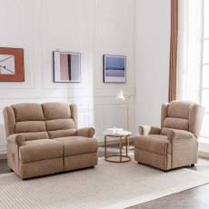 Durham 2 Seater Sofa Fabric Beige