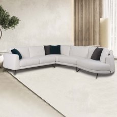 Nagano Modular 3.5 Seater Sofa RHF Leather Category 20 NW