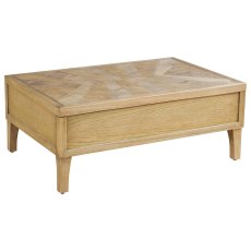 Sara Rectangular Coffee Table With Sliding Storage Top Light Ash Sara Rectangular Coffee Table With Sliding Storage Top Light Ash