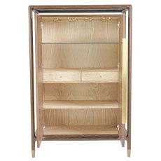 Lily 2 Door Drinks Cabinet Walnut