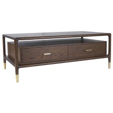 Lily 2 Drawer Coffee Table Walnut Lily 2 Drawer Coffee Table Walnut