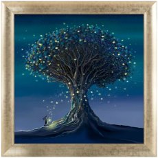 Follow your Dream 81cm x 81cm Picture by Catherine J Stephenson Champagne Frame Follow your Dream 81cm x 81cm Picture by Catherine J Stephenson Champagne Frame