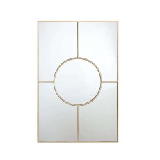 Nadine Mirror with Gold Frames Nadine Mirror with Gold Frames