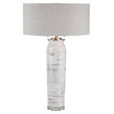 Lenta Table Lamp White Base & Shade Lenta Table Lamp White Base & Shade