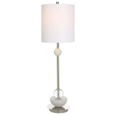 Exposition Buffet Table Lamp White Shade Exposition Buffet Table Lamp White Shade