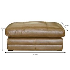 Duffy Footstool Leather Category B