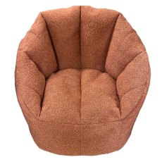 Snug Turino Bean Bag Fabric Boucle Rust Snug Turino Bean Bag Fabric Boucle Rust