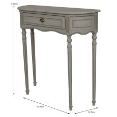 Heritage Console Painted Grey (Multiple Sizes)