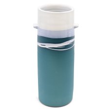 Large Cylinder Vase Teal