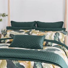 Urban Forager Duvet Cover Set Basil (Multiple Sizes)