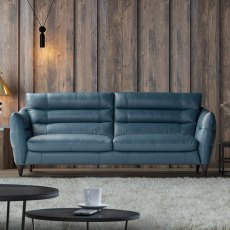 Murgia Electric Reclining 3 Seater Sofa Leather Category 15