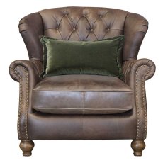 Wilson Wing Armchair Leather Category B Satchel with Leather Seat Wilson Wing Armchair Leather Category B Satchel with Leather Seat
