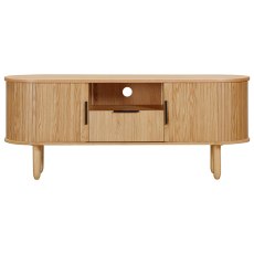 Vincent 2 Door + 1 Drawer Media Unit Oak Vincent 2 Door + 1 Drawer Media Unit Oak