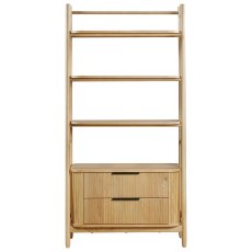 Vincent 2 Drawer Bookcase Oak Vincent 2 Drawer Bookcase Oak