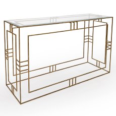 Laurant Console Table Gold Laurant Console Table Gold
