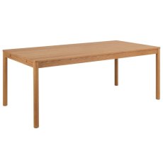 Allie 6-8 Person Dining Table Oak Allie 6-8 Person Dining Table Oak
