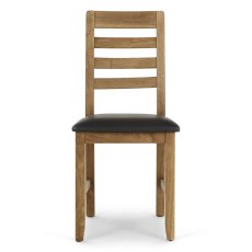 Ellie Dining Chair Oak (Multiple Colours)