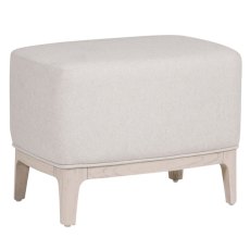 Emile Bedroom Stool Fabric Cream Emile Bedroom Stool Fabric Cream