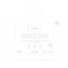 Super Soft Fleece Reversible Mattress Topper (Multiple Sizes)