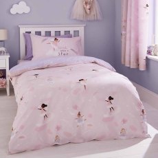 Dancing Fairies Duvet Cover Set Pink (Multiple Sizes) Dancing Fairies Duvet Cover Set Pink (Multiple Sizes)