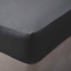 Brushed Cotton Fitted Sheet Charcoal (Multiple Sizes) Brushed Cotton Fitted Sheet Charcoal (Multiple Sizes)