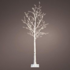 Micro LED Birch Christmas Tree With Warm White Lights (Multiple Sizes)