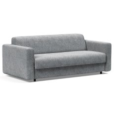 Killian 3 Seater Sofa Bed With Spring Mattress Fabric 565 Twist Granite Killian 3 Seater Sofa Bed With Spring Mattress Fabric 565 Twist Granite