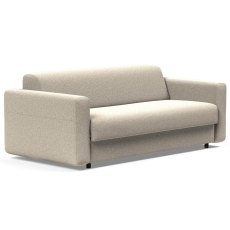 Killian 3 Seater Sofa Bed With Spring Mattress Fabric 539 Boucle Beige Killian 3 Seater Sofa Bed With Spring Mattress Fabric 539 Boucle Beige