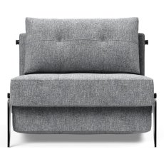 Alisa 90 Chair Bed With Aluminium Legs Fabric Alisa 90 Chair Bed With Aluminium Legs Fabric