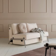 Alisa 160 2.5 Seater Sofa Bed With Aluminium Legs Fabric Alisa 160 2.5 Seater Sofa Bed With Aluminium Legs Fabric