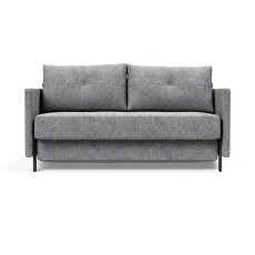 Alisa 140 2 Seater Sofa Bed With Arms Fabric