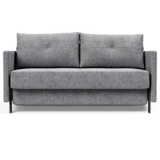 Alisa 140 2 Seater Sofa Bed With Arms Fabric