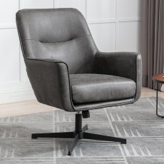 Akita Swivel Armchair (Multiple Colours) Akita Swivel Armchair (Multiple Colours)