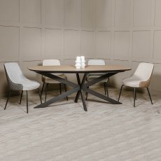 Sally Dining Table (Multiple Sizes & Colours) Sally Dining Table (Multiple Sizes & Colours)