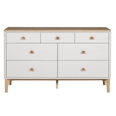 Alex Chest Of Drawers Light Grey & Oak (Multiple Sizes) Alex Chest Of Drawers Light Grey & Oak (Multiple Sizes)