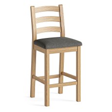 Normandy Low Bar Stool Fabric (Multiple Colours) Normandy Low Bar Stool Fabric (Multiple Colours)